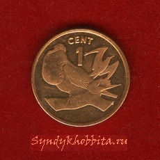 1 цент 1992 года Кирибати